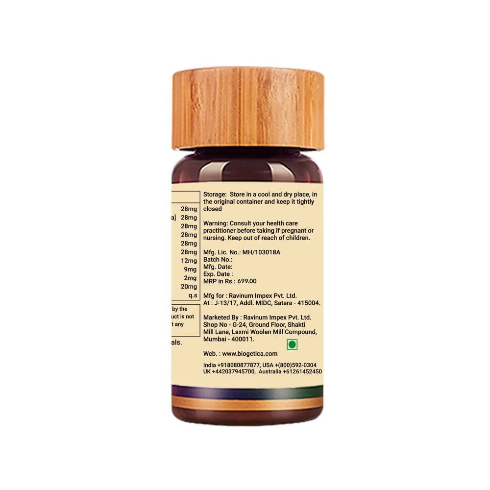 Biogetica Circulosolve ingredients