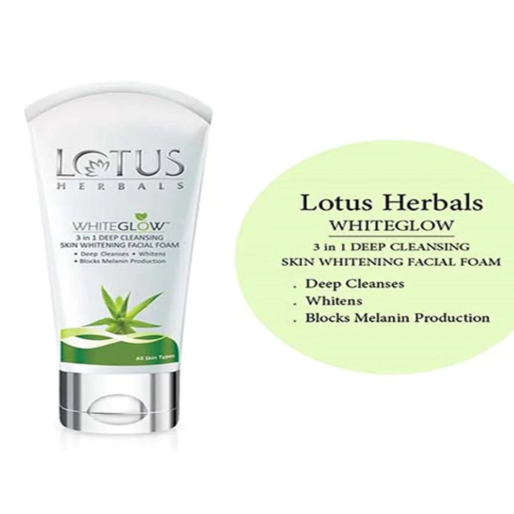 Cleansing Skin Whitening Facial Foam