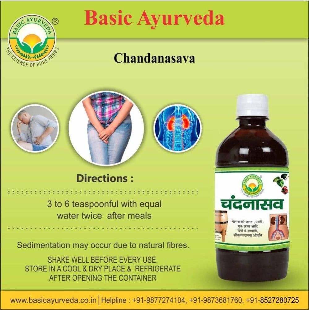Basic Ayurveda Chandanasava Directions