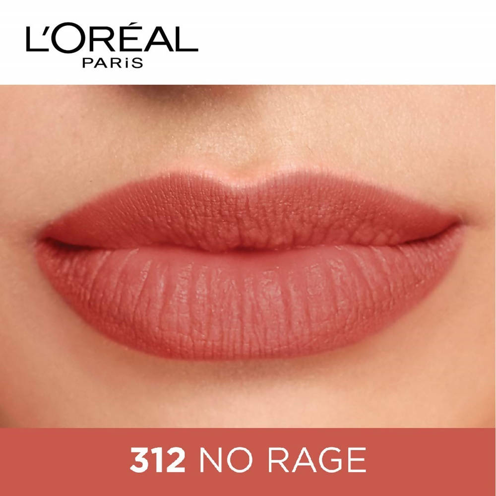 L'Oreal Paris Color Riche Free The Nudes Lipsticks - 312 No Rage - Distacart