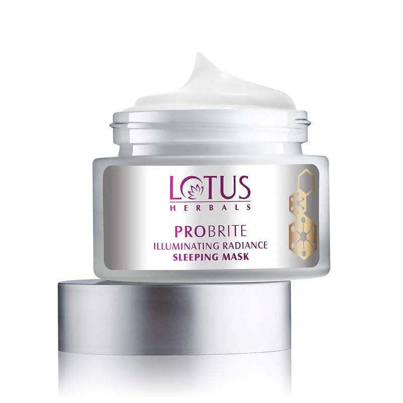 Lotus Herbals Probrite Illuminating Radiance Sleeping Mask - Distacart