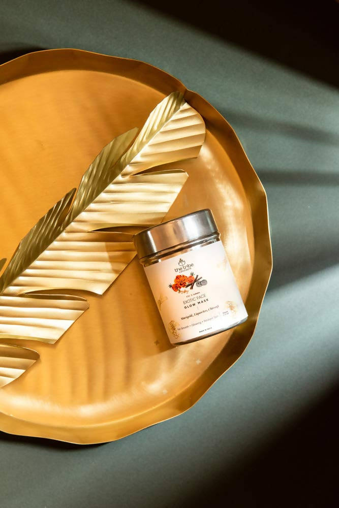 The Tribe Concepts Exotic Face Glow Mask uses