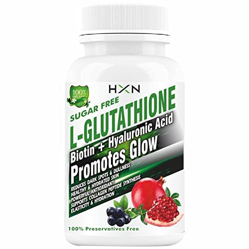 HXN L Glutathione Tablet 1000mg For Skin 60 Tablets Swadesii