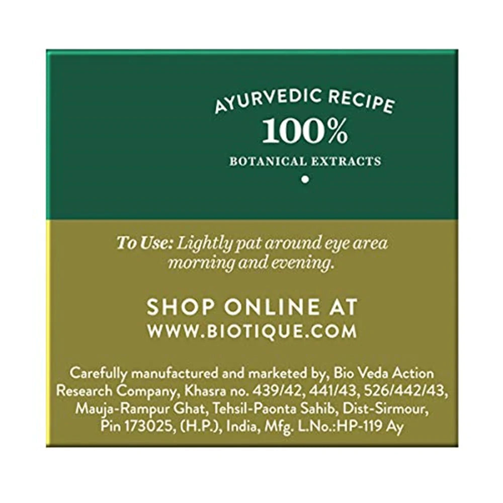 Biotique Bio Seaweed Revitalizing Anti Fatigue Eye Gel