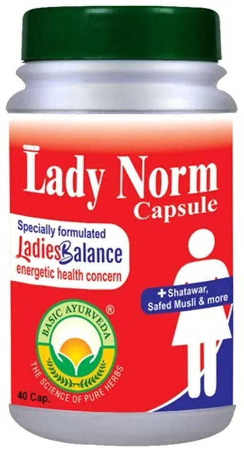Basic Ayurveda Lady Norm 40 Capsule