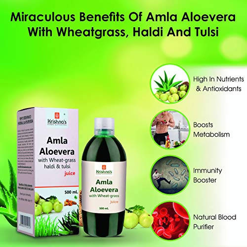 Krishna's Herbal & Ayurveda Amla Aloe Vera Juice