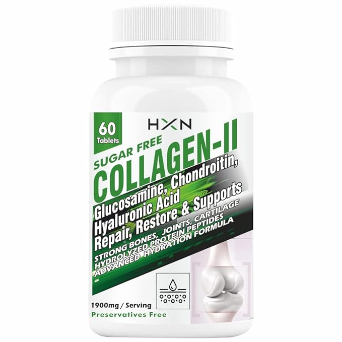 HXN Collagen Type 2 Supplement 60 Tablets Swadesii