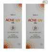 IPCA Acne-UV Gel SPF-50 - 50 gms - Pack of 2