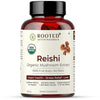 Rooted Actives Reishi mushroom Extract Powder - 500 mg - 60 Veg Caps