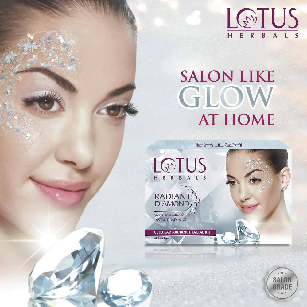 Radiant Diamond Facial Kit For Instant Radiance