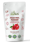 MYHERB 100% Pure Natural Organic Anar Peel Powder - 227 gms