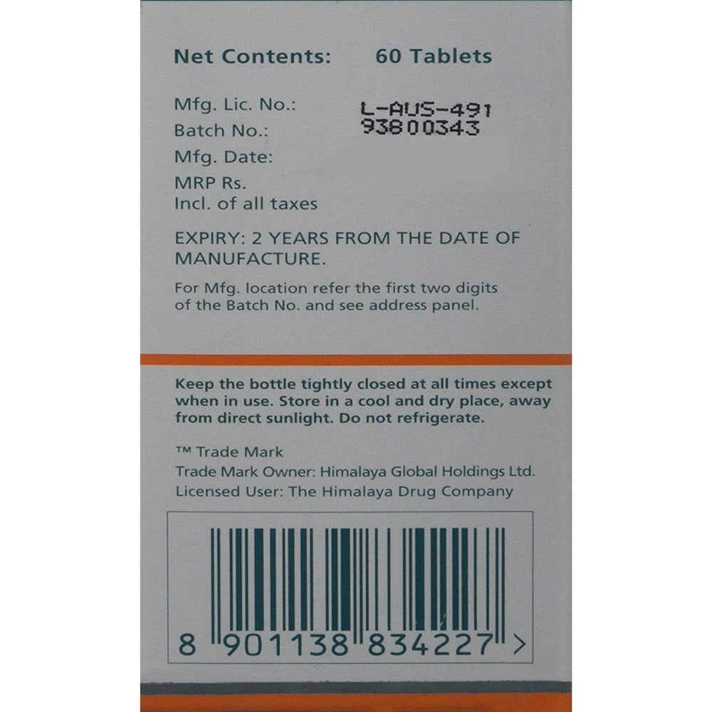 Himalaya Wellness Pure Herbs Neem Skin Wellness - 60 Tablets