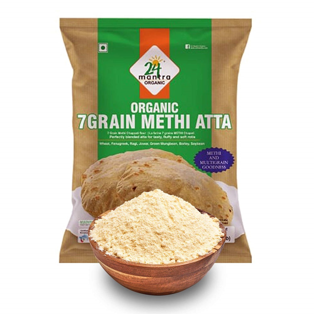 0rganic 7 grain methi atta