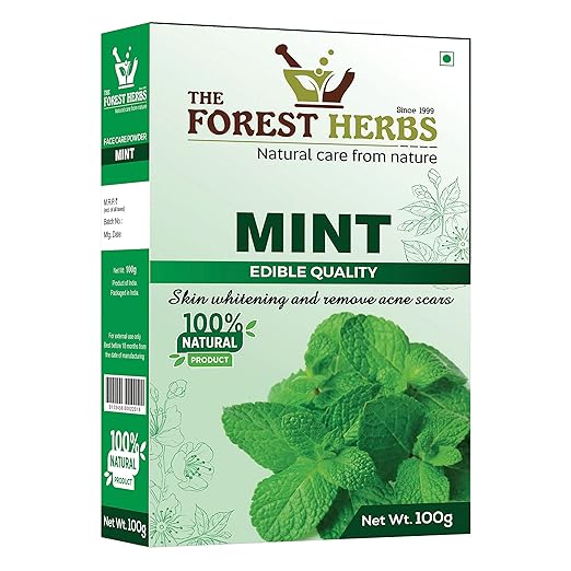 The Forest Herbs Natural Care From Nature Organic Mint Leaves