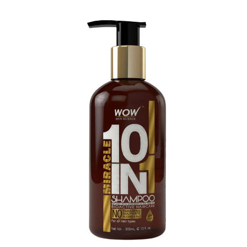 Wow Skin Science Miracle 10 in 1 Shampoo - Distacart