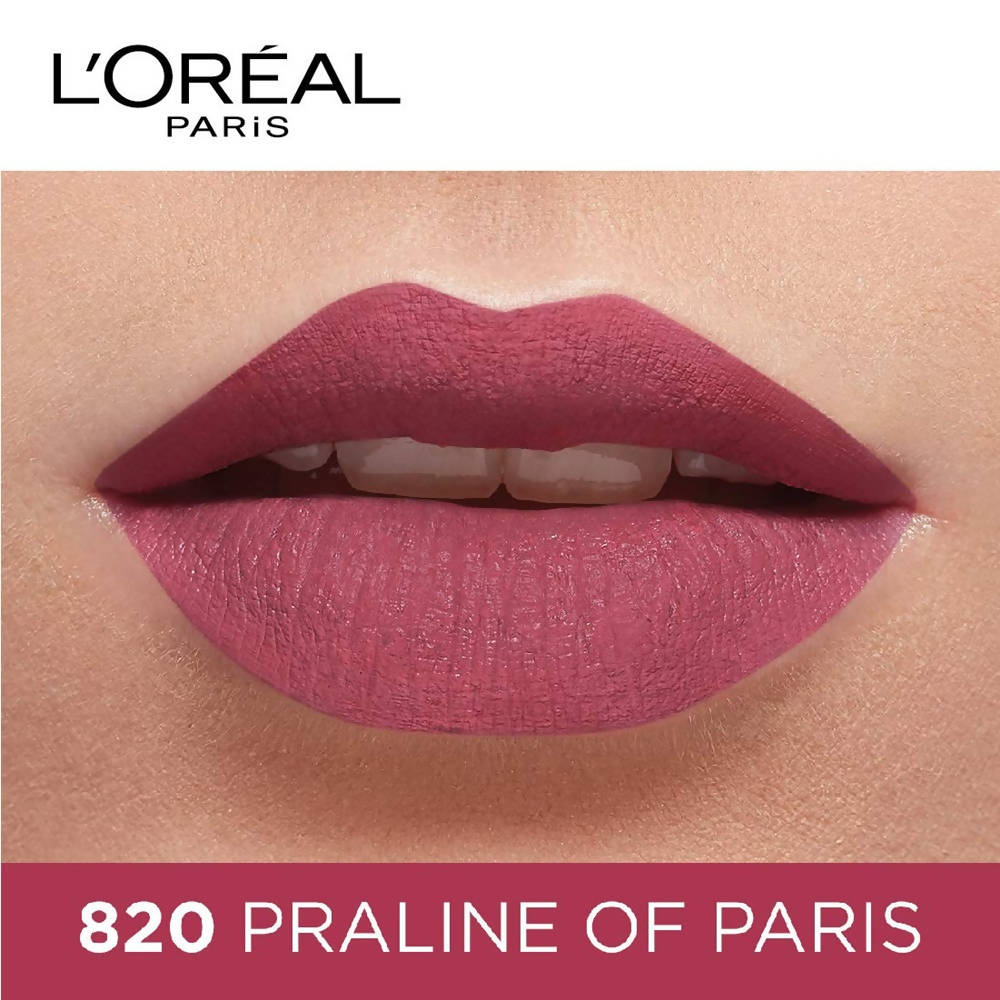 L'Oreal Paris Infallible Ultra Matte Liquid Lipstick Les Macarons - 820 Praline Of Paris - Distacart