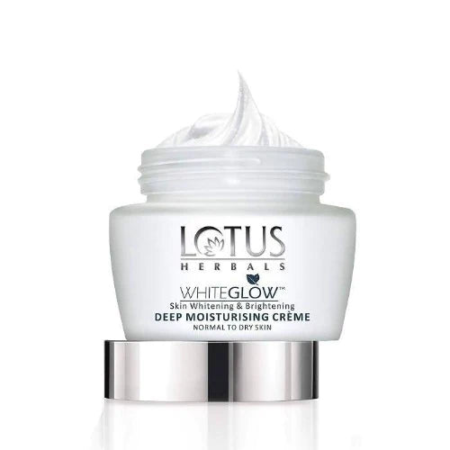 Lotus Herbals White glow Skin Whitening and Brightening Deep Moisturising Crème Spf 20 Pa+++