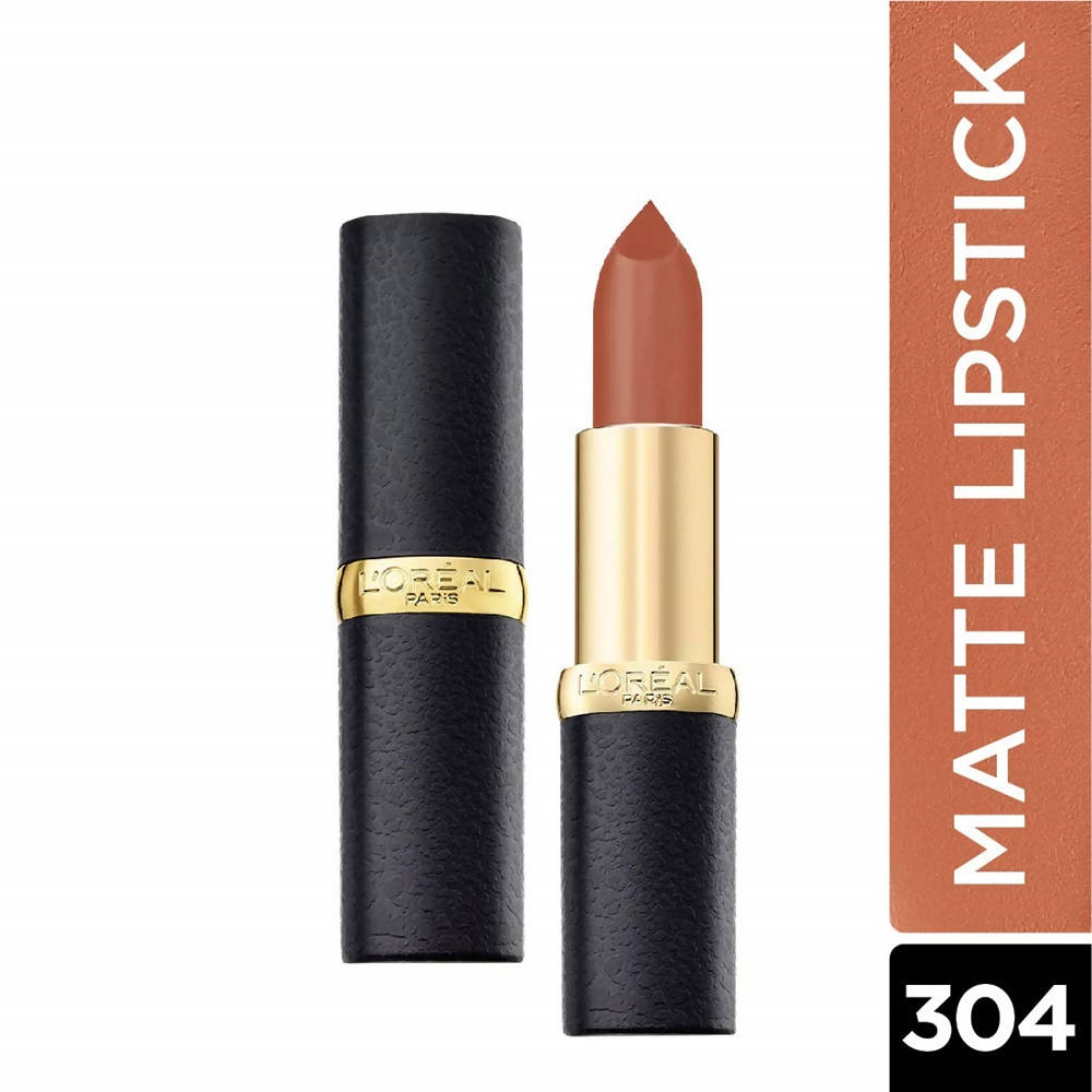 L'Oreal Paris Color Riche Moist Matte Lipstick - 304 Sunset Sur Seine - Distacart
