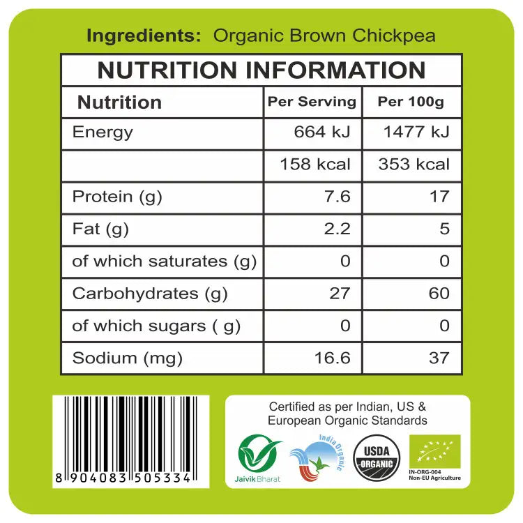 24 mantra organic brown chana