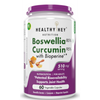 HealthyHey Boswellia Serrata & Curcumin with Bioperine - 60 Vegetable Capsules