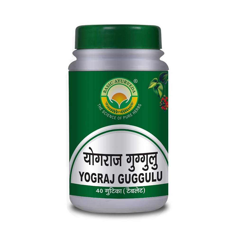 Basic Ayurveda Yograj Guggulu 40 Tablets