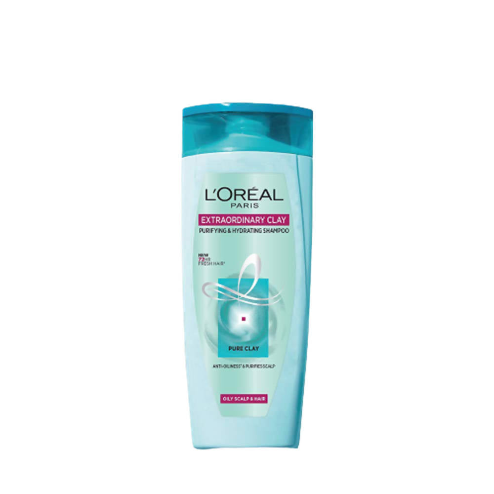 L'Oreal Paris Extraordinary Clay Purifying & Hydrating Shampoo - Distacart