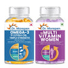 DR. Morepen Multivitamin Women & Omega 3 Triple Strength
