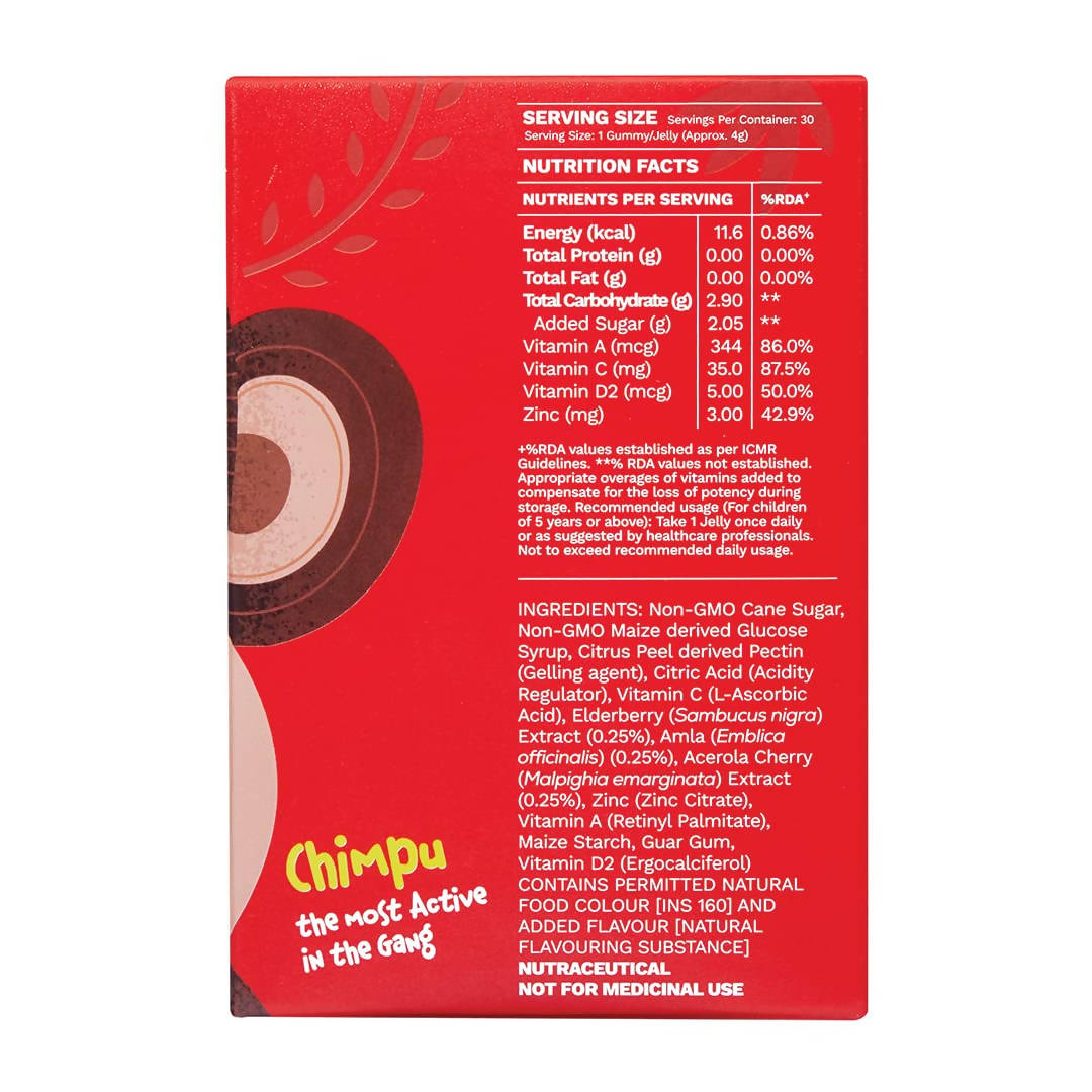 OZiva Kids Superfood Immunity Multi Gummies - Distacart