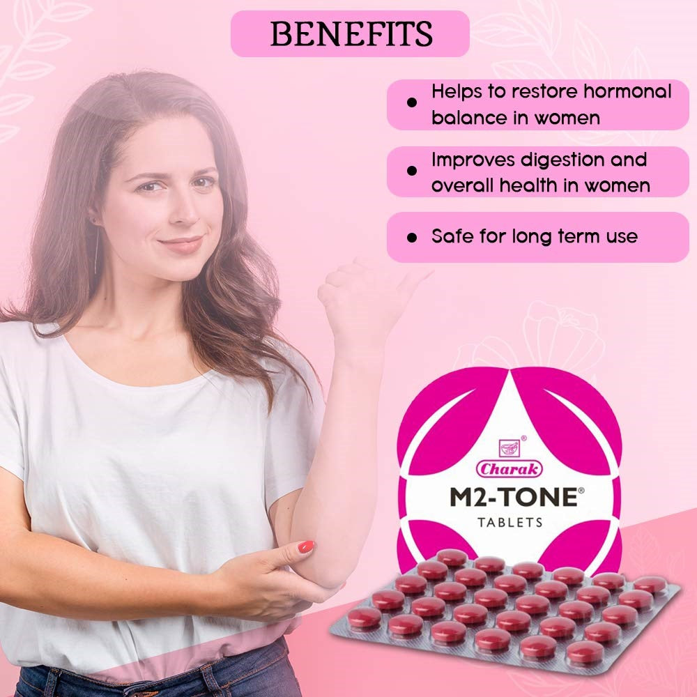 Charak Pharma M2 Tone Tablet Benefits