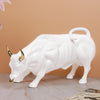 Artarium Abstract Art Charging Bull Figurine Idol