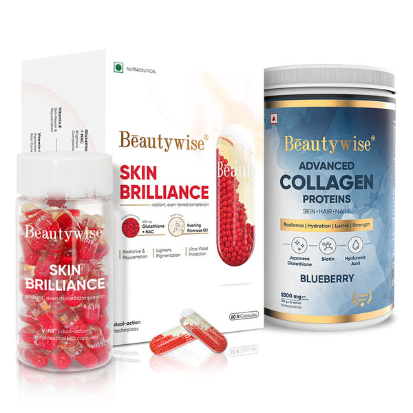 beautywise skin brilliance glutathione review Beautywise Blueberry Advanced Marine Collagen & Skin Brilliance 500mg