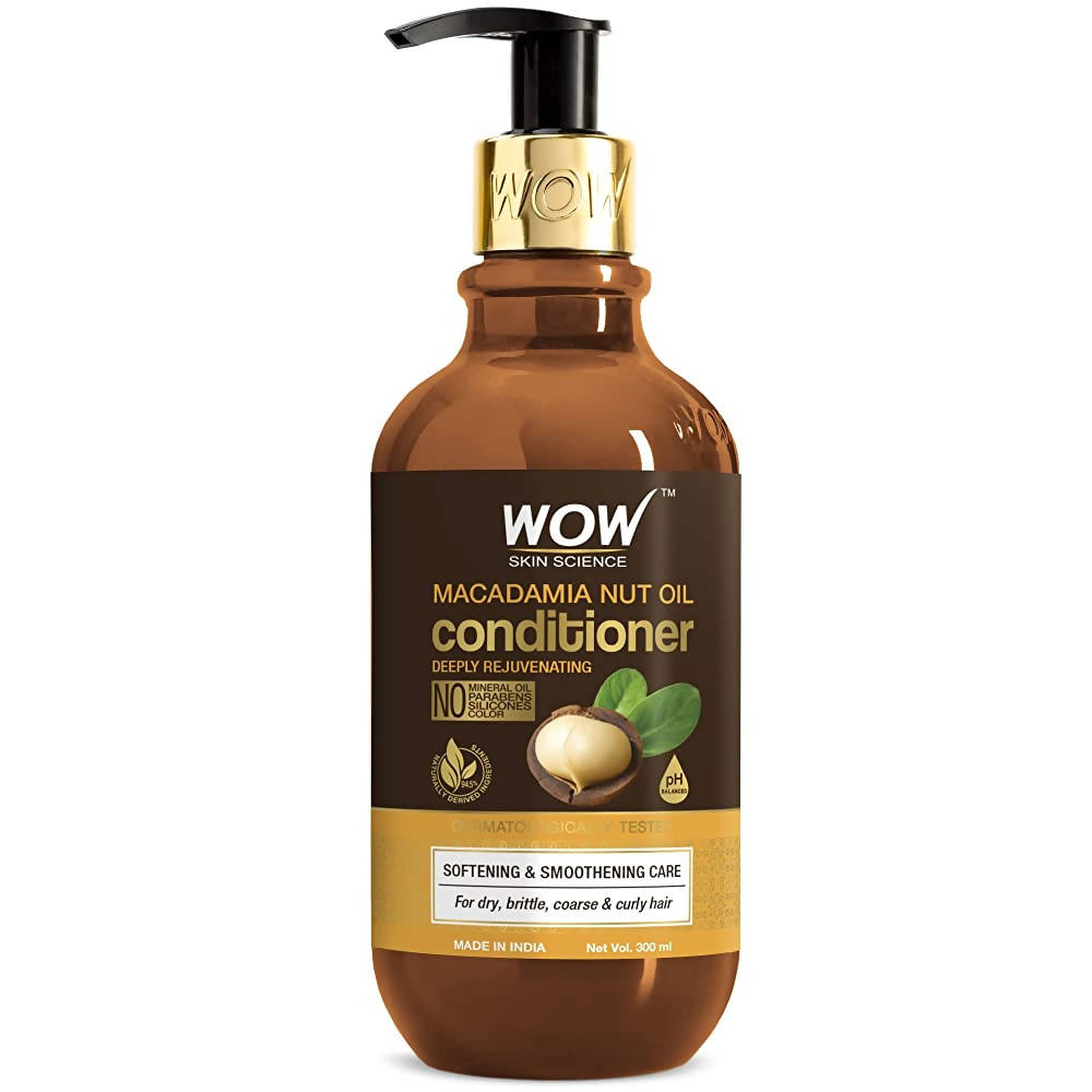 Wow Skin Science Macadamia Nut Oil Conditioner - Distacart