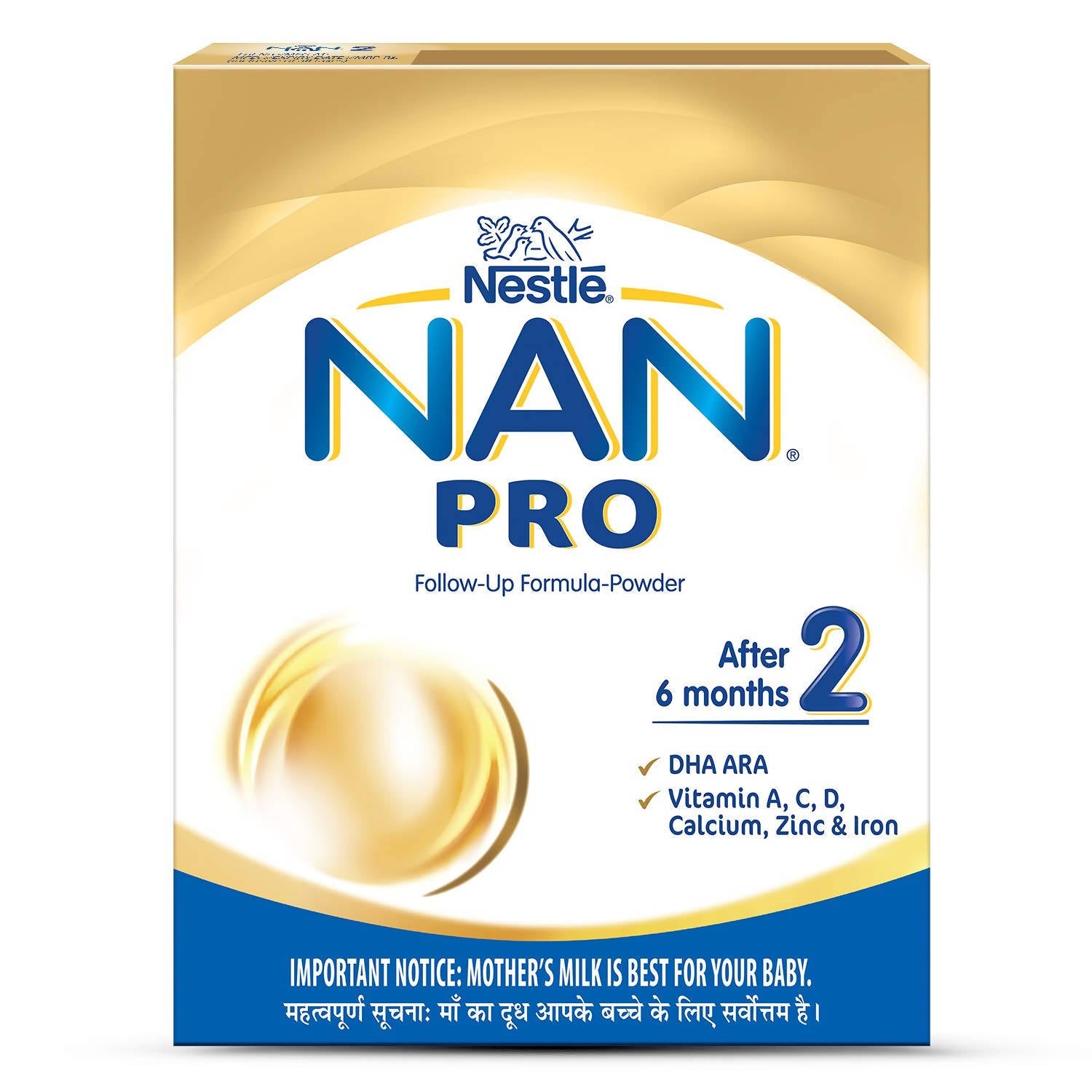 Nestle Nan Pro 2 Follow Up Formula Powder After 6 Months Stage 2 For Infants