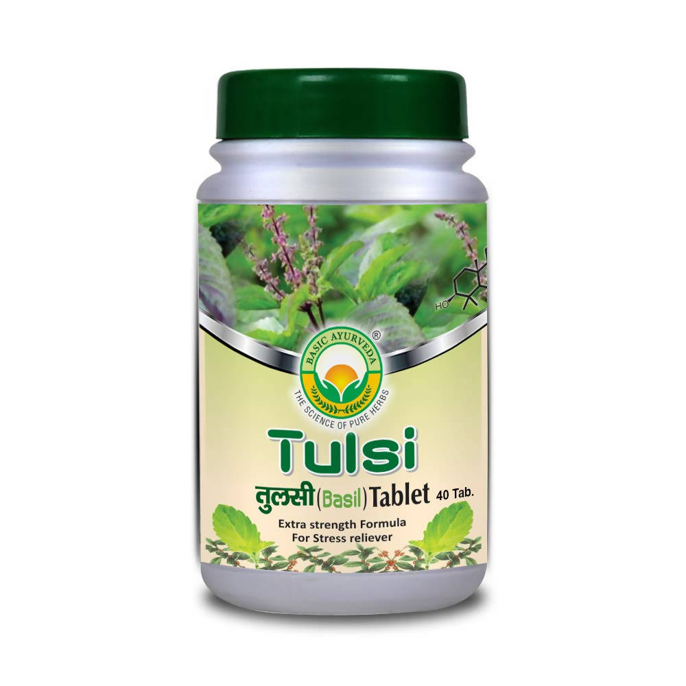 Basic Ayurveda Tulsi (Basil) Tablet Online