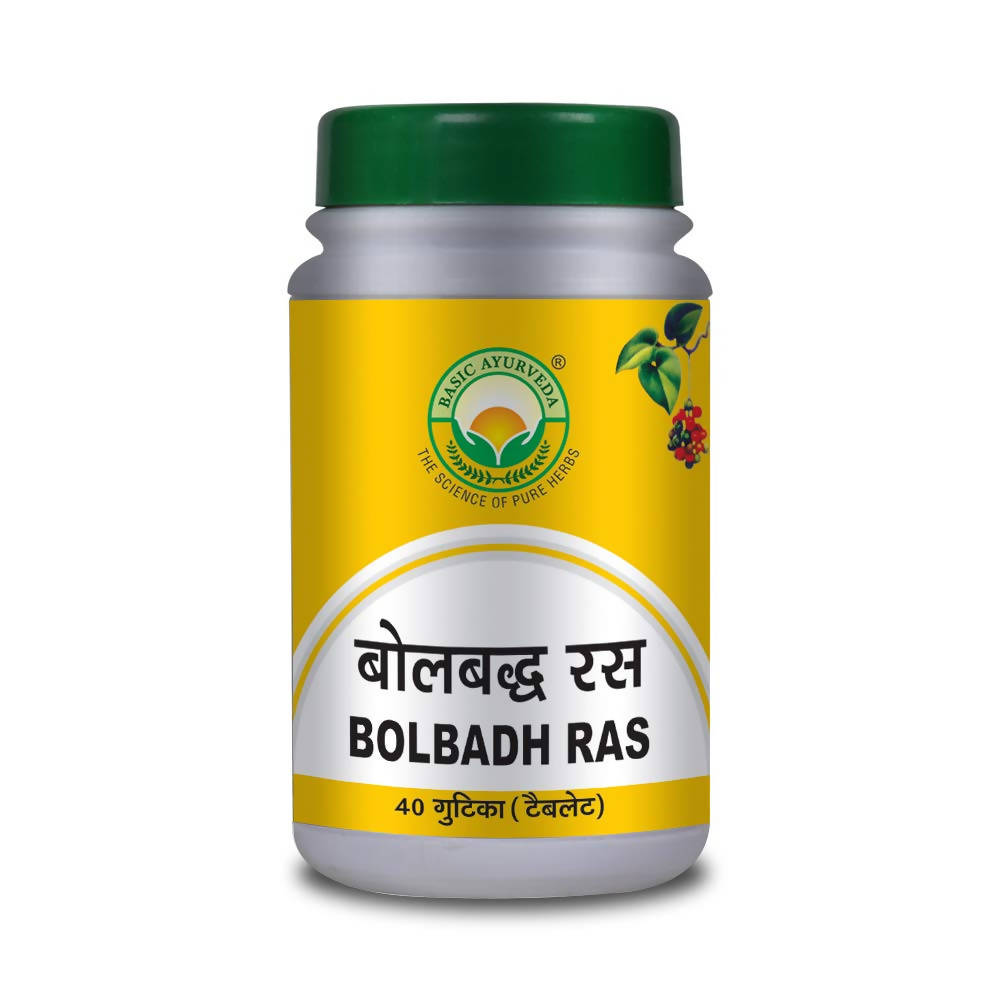 Basic Ayurveda Bolbadh Ras 40 Tablet