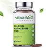 Health Veda Organics Calcium Magnesium Zinc Tablets 1000mg - 60 tabs