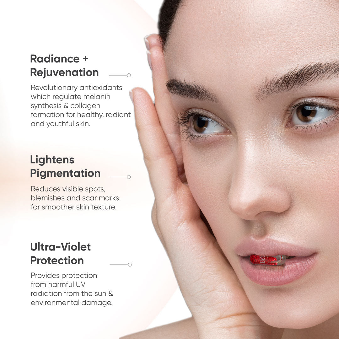 Beautywise Skin Brilliance 500mg Glutathione in EPO - 60 tabs - Swadesii