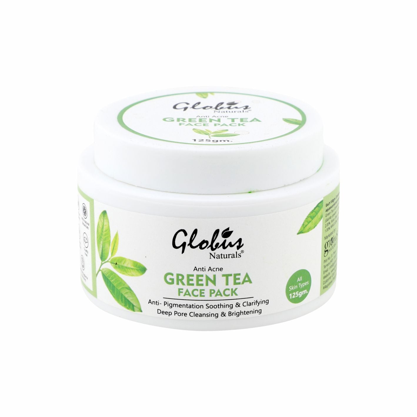 Globus Naturals Green Tea Anti Pigmentation Soothing & Clarifying Face
