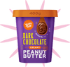 Yogabar Creamy Dark Chocolate Peanut Butter with Probiotics - 400 gms