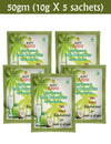 Baps Amrut Coconut Water Sachets - 50 gms