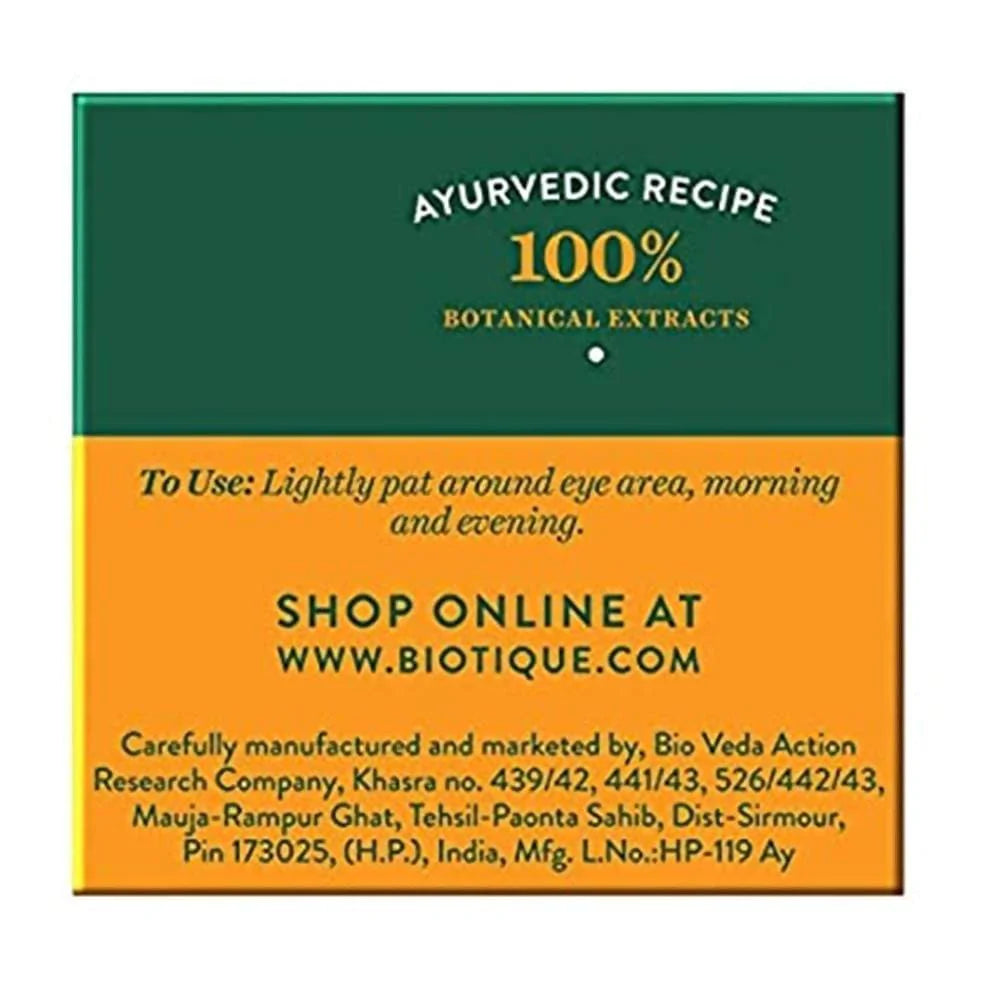 Biotique Bio Almond Soothing And Nourishing Eye Cream