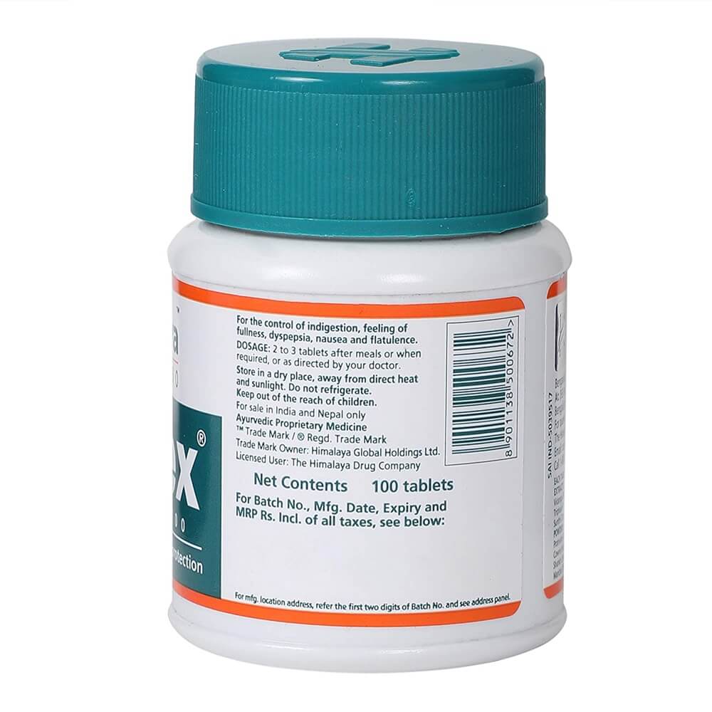 Himalaya Herbals - Gasex Tablets 100 tablets