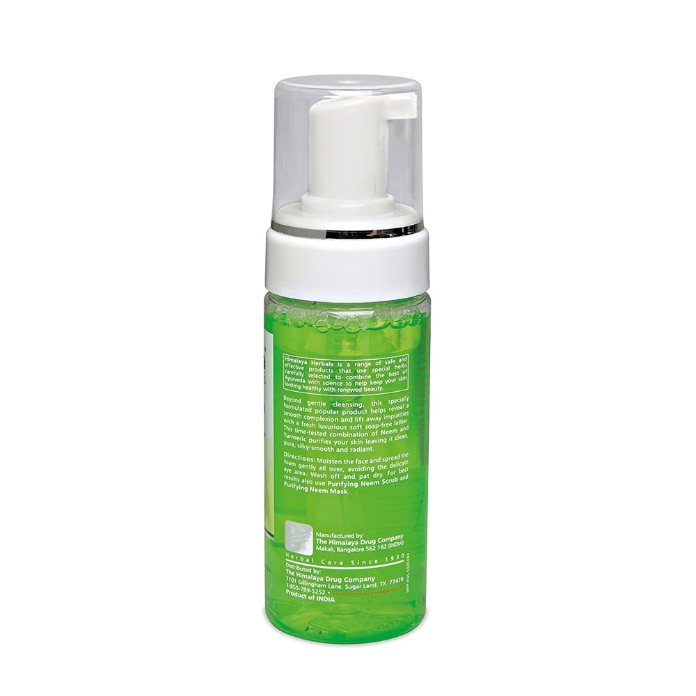 Himalaya Herbals Purifying Neem Foaming Face Wash - Distacart