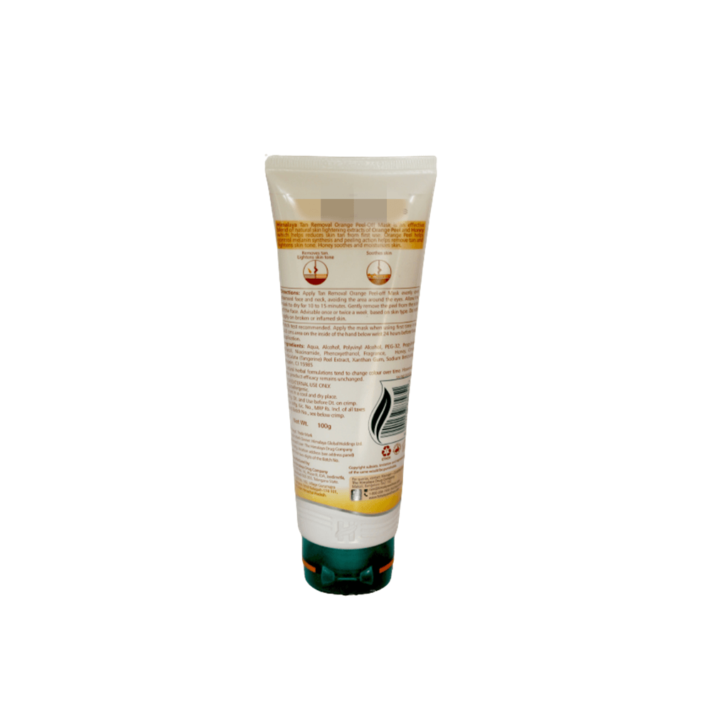 Himalaya Herbals Tan Removal Orange Peel-Off Mask - Distacart