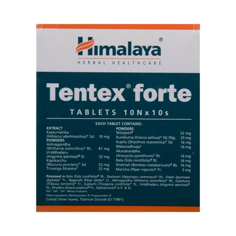 Himalaya Tentex Forte Tablets - 10 Tablets (Pack of 10) - Distacart