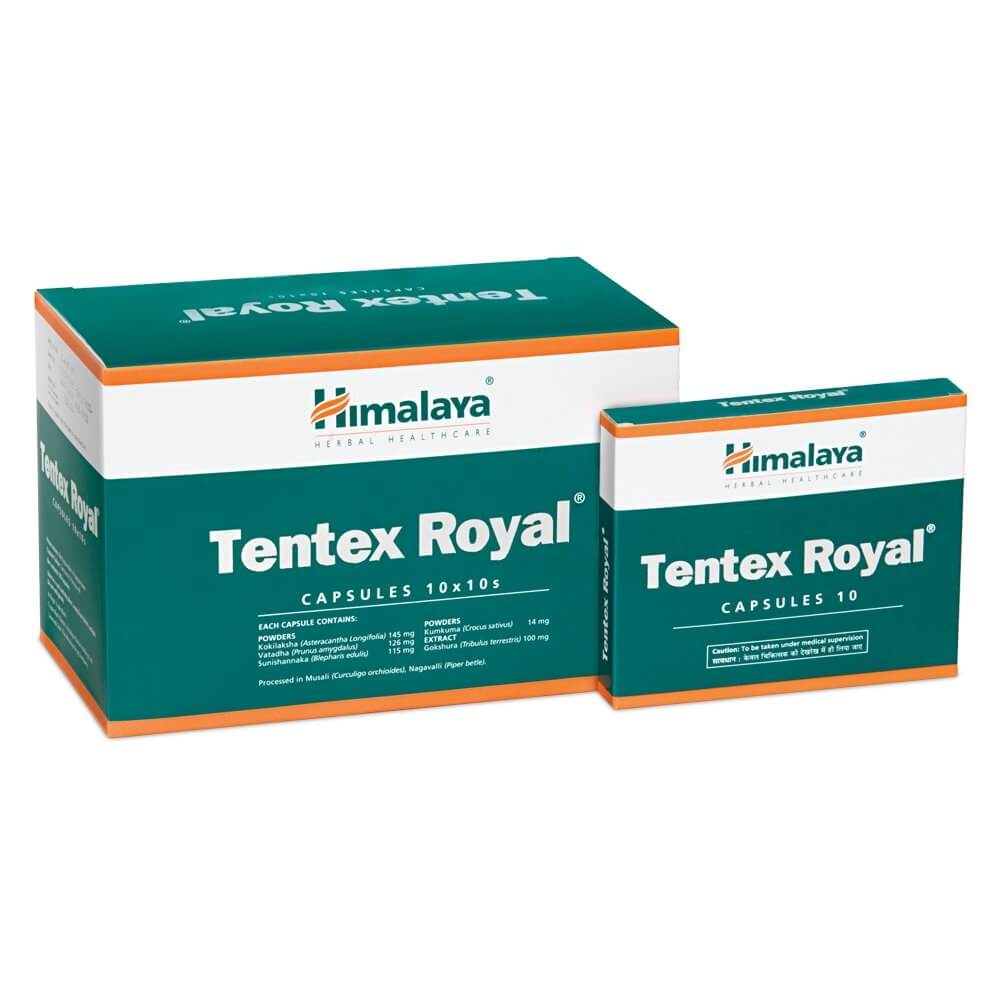 Himalaya Tentex Royal Capsules - 100 Capsules 