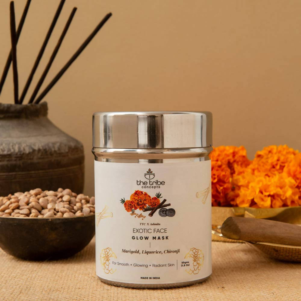 The Tribe Concepts Exotic Face Glow Mask ingredients