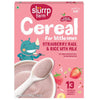 Slurrp Farm Strawberry & Ragi & Rice With Milk Cereal For Little Ones - 200 gms