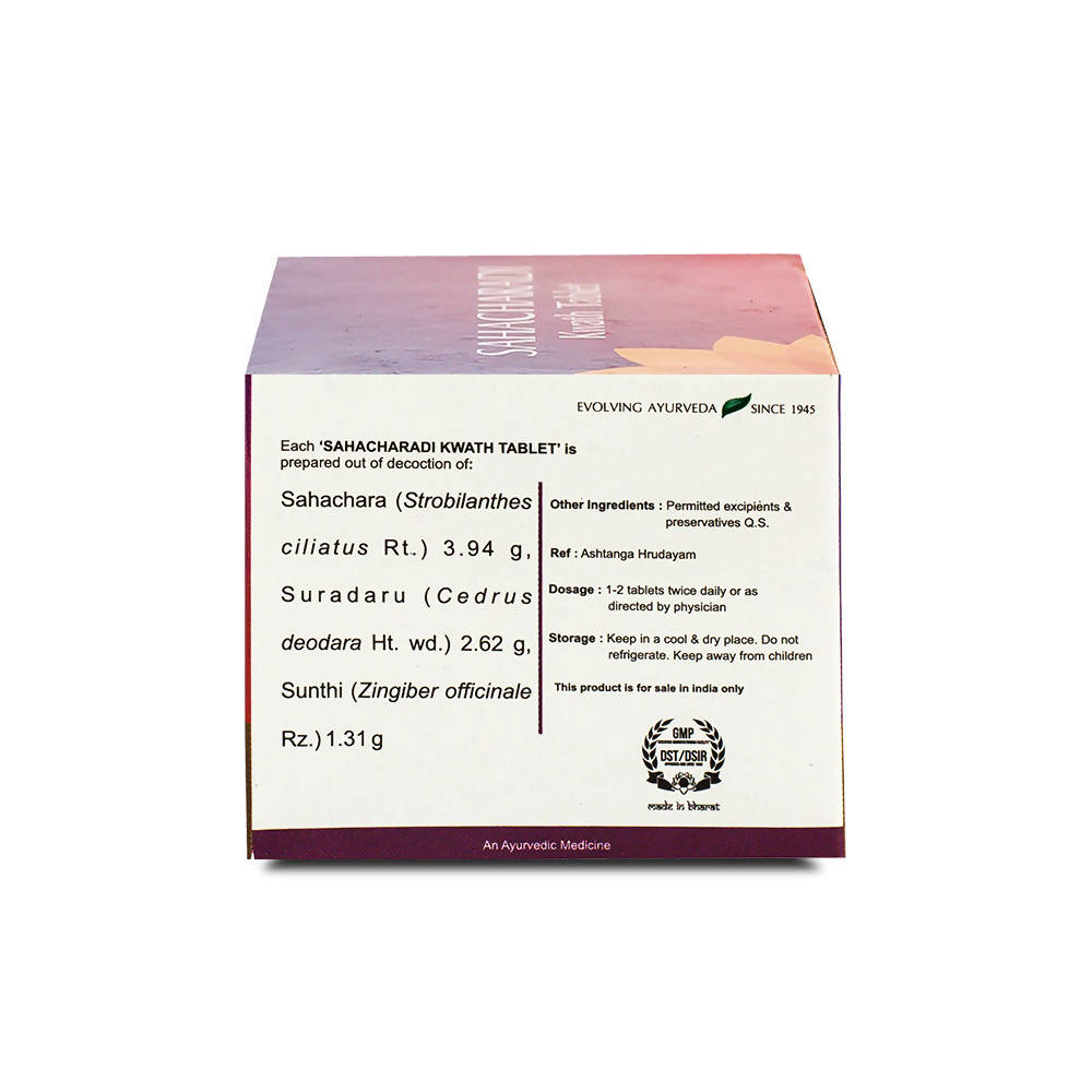 Kerala Ayurveda Sahacharadi Kwath Tablets Ingredients