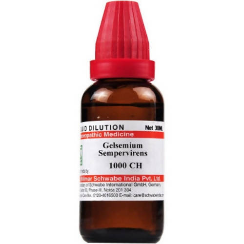 Dr. Willmar Schwabe India Gelsemium Sempervirens Dilution - Distacart